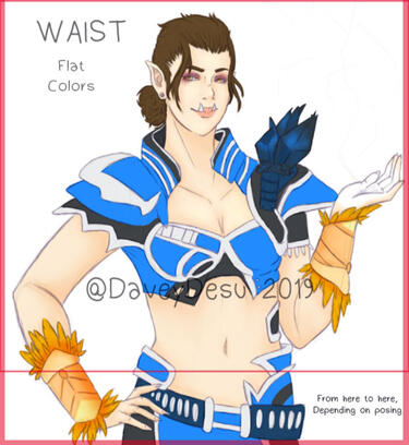 Waist flats Waist flats